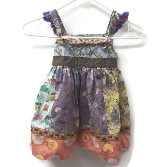 Matilda Jane Character Counts Broadway Knot dress sz 2 - Picture 2 of 13